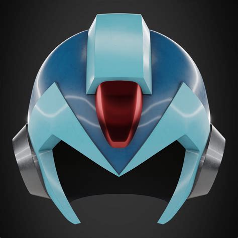 mega man helmet stl.